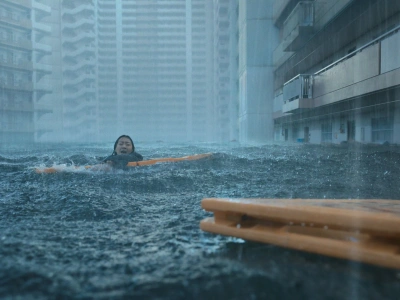 Wielka powódź - tak kręcono film science fiction. Wideo zaskakuje