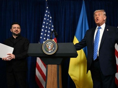 Koniec spotkania Trump - Zełenski. 