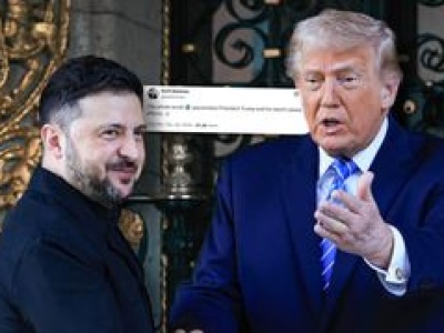 Zakończyło się spotkanie Trump-Zełenski. Kreml reaguje