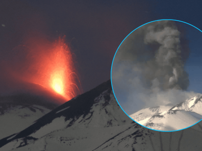 Piekielny spektakl na Sycylii. Etna eksplodowała fontannami lawy