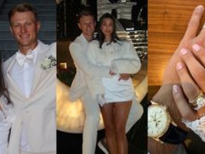 Kulisy LUKSUSOWEGO wesela Adriana Meronka w DUBAJU. Żona polskiego golfisty jest wokalistką (ZDJĘCIA)