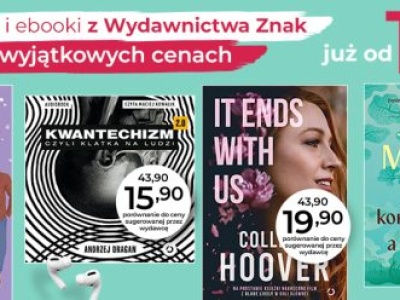 Promocje dnia – 29.12.2025: Znak, Szamałek po 9,90 zł, Czarne, Sylwester z gwiazdami, Wysoczańska, Media Rodzina, Kobiece, SQN, Harper Collins