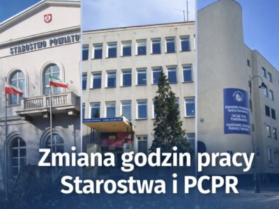 Zmiana godzin pracy Starostwa Powiatowego w Piotrkowie Trybunalskim
