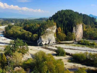 Wyjątkowy rezerwat w dolinie rzeki. Najlepszy punkt widokowy z panoramą Tatr