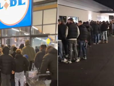 Przedsylwestrowy szturm na sklepy w Niemczech. „Ludzie stali całą noc przed sklepami”