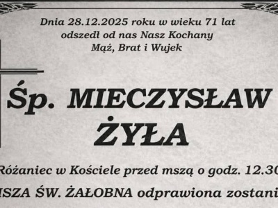 Ostatnie pożegnanie Mieczysława Żyły