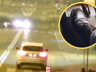 Pan Antoni wciskał pedał, a samochód nie hamował. Policjant nie mógł uwierzyć