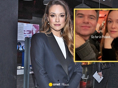 Alicja Bachleda-Curuś zrelacjonowała pobyt w Polsce. Zapozowała z tajemniczym mężczyzną