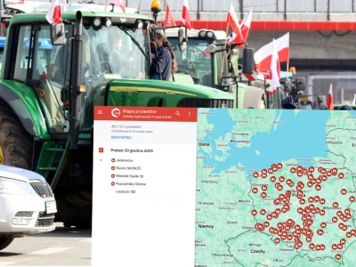 Rolnicy protestują przeciwko umowie z Mercosur, będą spowalniać ruch w całej Polsce