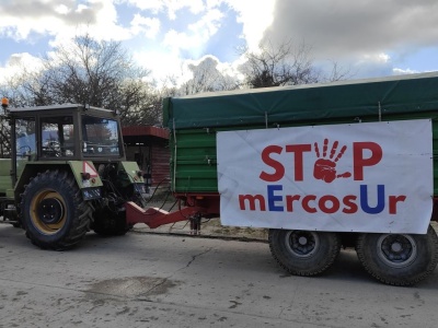Rolnicy protestują w Zachodniopomorskiem