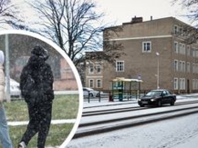 Zima zaskoczyła Piłę. Pierwszy śnieg pokrył miasto białym puchem
