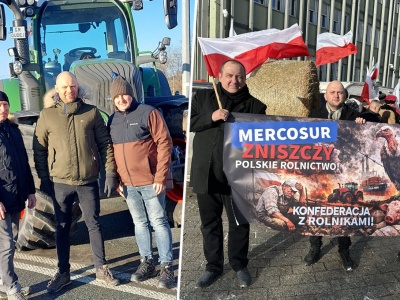 Konfederacja poparła dzisiejszy Ogólnopolski Protest Rolników