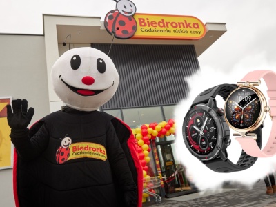 Biedronka czyści magazyny. Smartwatch za 1 zł i tanie smartfony
