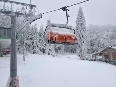 Awaria wyciągu i ewakuacja w Rzykach