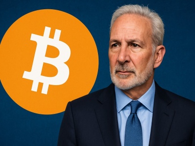 Peter Schiff krytykowany za sprzeczną ocenę spadków srebra i Bitcoina