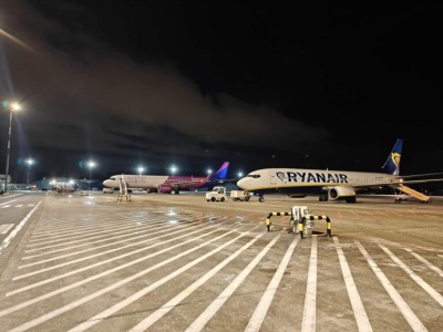 Samoloty lądowały w Łodzi zamiast w Modlinie