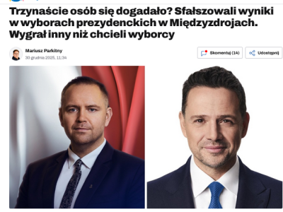 Prokuratura Żurka żegna rok absurdem. A „red.” Parkitny publikuje fejki