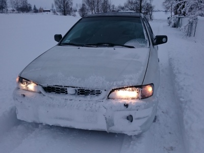 Silne opady śniegu nad Polską