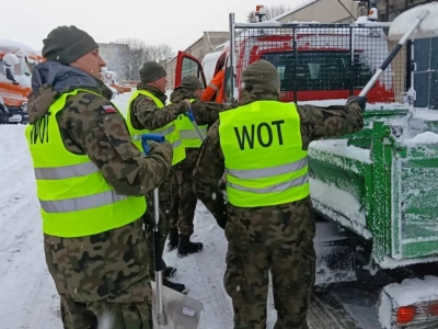 Żołnierze ciechanowskiej brygady pomogą w odśnieżaniu miasta