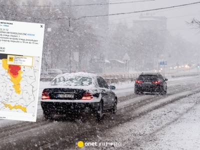 Alerty najwyższego stopnia przed śnieżycami. Spadnie kolejne 20 cm śniegu