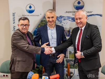 Gmina Chełmiec i Sądeckie Wodociągi rozpoczynają formalną współpracę