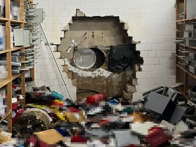 Historia jak z Hollywood. Złodzieje przewiercili się do skarbca w banku