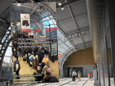 Chaos na polskim lotnisku. Loty wstrzymane, podróżni załamani. 