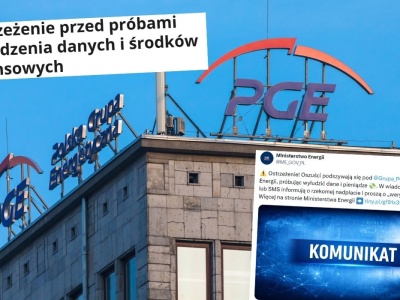 Ministerstwo Energii ostrzega przed fałszywymi wiadomościami o zwrocie pieniędzy za prąd