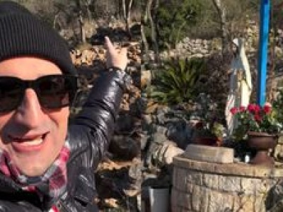 Michał Koterski dzieli się wspomnieniem z Medziugorie. 