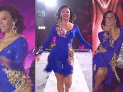 Anna Popek zaprezentowała KOCIE RUCHY w kusej sukience podczas sylwestra TV Republika (FOTO)