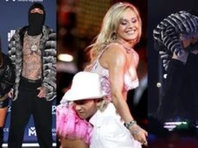 Blanka i Malik Montana robią show podczas sylwestra TVP. Raper wyniósł 