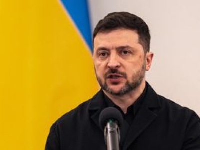 Zełenski w noworocznym orędziu. 