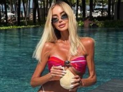 Julia Dybowska żegna Wietnam, eksponując ekstremalnie szczupłą sylwetkę na leżaku (ZDJĘCIA)