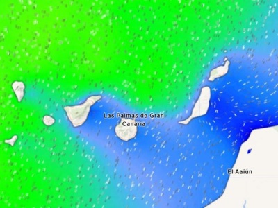 Pogoda na początek 2026: burze i silny wiatr na Wyspach Kanaryjskich
