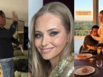 Agata Rubik też pochwaliła się sylwestrową zabawą: pląsający Piotr i zakochana Helena. Fajnie się bawili? (FOTO)