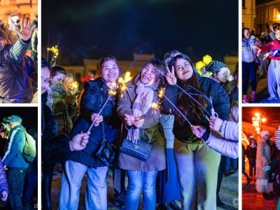 Tak mieszkańcy Nowego Sącza pożegnali stary rok