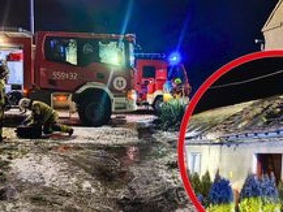 Strażacy z Piły nie mieli dziś spokojnego Sylwestra