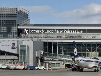 Niepokojące zdarzenie na Okęciu. Zatrzymano 23-letniego Ukraińca