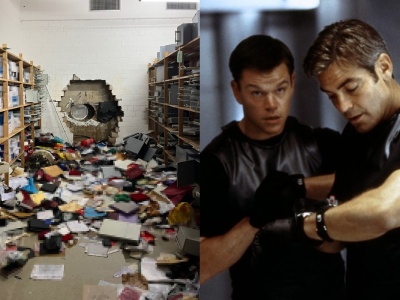 Niemcy: złodzieje zrobili niewiarygodny włam do banku niczym z Ocean's Eleven