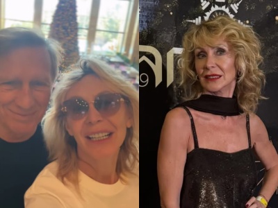 Ubawieni Englert i Ścibakówna żegnają stary rok. Show skradła kreacja aktorki