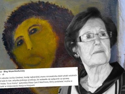 Zmarła słynna renowatorka, która niechący zrobiła 