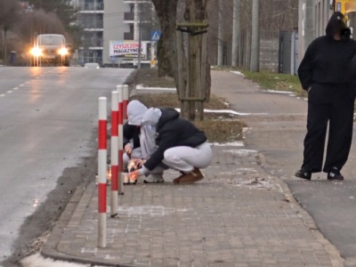 WOŚP Ostrów Wlkp. żegna ofiarę wypadku z ul. Wysockiej
