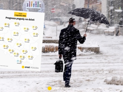 W piątek zima uderzy na kilka sposobów. Szykują się nie tylko burze śnieżne
