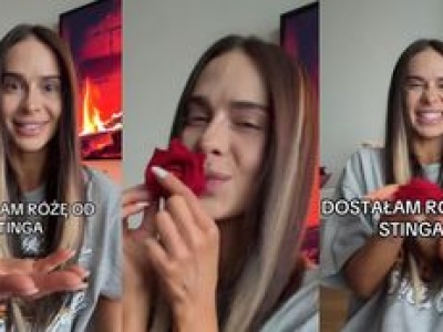 Sylwestrowy sukces Blanki! Sting OFIAROWAŁ JEJ RÓŻĘ: 