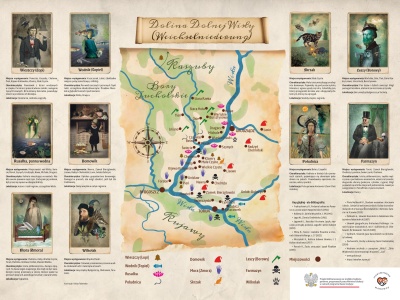 Mapa lokalnych demonów i wierzeń powstała w Chełmnie. To Etnomapa Doliny Dolnej Wisły