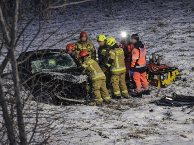 Tragiczny finał podróży przez Podkarpacie. Licznik zatrzymał się na 130 km/h