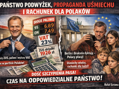 Państwo podwyżek, propaganda uśmiechu i rachunek dla Polaków