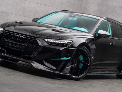 Poznajcie turkusowe Audi RS6 od Mansory