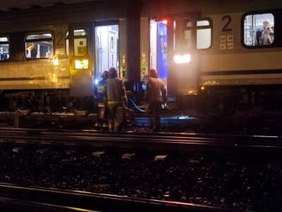 Pociąg zderzył się z dzikim zwierzęciem. Pasażerowie wrócą innym składem