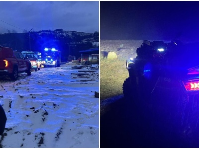 Przeczesywali teren w poszukiwaniu seniora. Mężczyzna trafił do szpitala